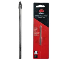 Broca Para Vidro 3Mm Porcelanato Cerâmica Metal Duro Htom