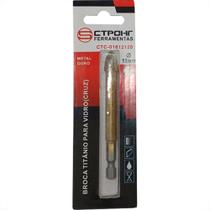 Broca Para Vidro Titanio Ctpohr 12Mm 507 Broca Para Vidro Titanio Ctpohr 12Mm 507