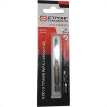 Broca Para Vidro Titanio Ctpohr 5Mm 503 Broca Para Vidro Titanio Ctpohr 5Mm 503