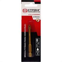 Broca Para Vidro Titanio Ctpohr 6Mm 504 Broca Para Vidro Titanio Ctpohr 6Mm 504