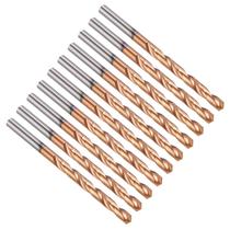 Broca PATIKIL 2,5 mm Carbide Twist Jobber, pacote com 10