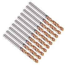 Broca PATIKIL 2,7 mm Carbide Twist Jobber Bits, pacote com 10 Broca PATIKIL 2,7 mm Carbide Twist Jobber Bits, pacote com 10