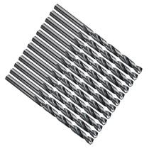 Broca PATIKIL 4 Micro Jobber Straight Shank M2 HSS, pacote com 12 Broca PATIKIL 4 Micro Jobber Straight Shank M2 HSS, pacote com 12