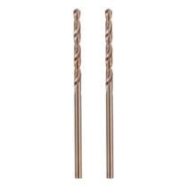 Broca Profissional Aço Rápido Cobalto 2,5mm 2 Peças 714069 MTX