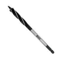 Broca Rápida 10 x 165mm para Madeira - Aço Carbono - DTOOLS