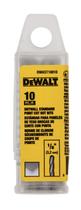 Broca recortada DEWALT DWAST18010 de 3,2 mm para drywall, pacote com 10