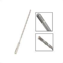 Broca SDS Plus 6x210 mm Aço Carbono Tungstênio Martelete Broca SDS Plus 6x210 mm Aço Carbono Tungstênio Martelete