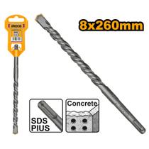 Broca SDS Plus 8mm x 260mm para alvenaria INGCO Broca SDS Plus 8mm x 260mm para alvenaria INGCO