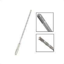 Broca SDS Plus 8x110 mm Aço Carbono Tungstênio Martelete Broca SDS Plus 8x110 mm Aço Carbono Tungstênio Martelete