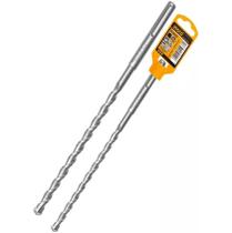 Broca SDS Plus Ingco Para Alvenaria 8mm X 160mm DBH1210802 Broca SDS Plus Ingco Para Alvenaria 8mm X 160mm DBH1210802