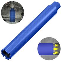 Broca Serra Copo Coroa Diamantada 2 1/4 56mm X 550mm Para Perfuratriz 1 1/4