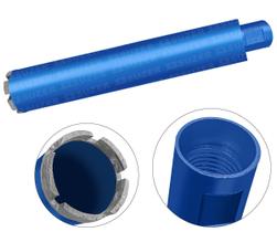 Broca Serra Copo Coroa Diamantada 56mm X 450mm Encaixe M-22 Perfuratriz Elétrica