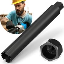 Broca Serra Copo Coroa Diamantada 56mm X 450mm Rosca 1.1/4 AIKA