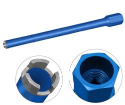 Broca Serra Copo Coroa Diamantada para perfuratriz 32mm X 450mm 1.1/4