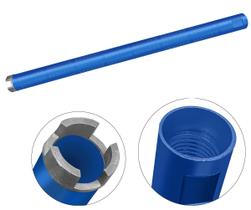 Broca Serra Copo Coroa Diamantada para perfuratriz 32mm X 450mm M22