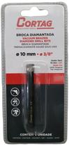 Broca Serra Copo Diamantada 10Mm Porcelanato Cortag