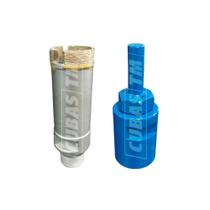 Broca Serra Copo Diamantada 35mm + Adaptador Universal de Broca em Lixeira e Furadeira Broca Serra Copo Diamantada 35mm + Adaptador Universal de Broca em Lixeira e Furadeira