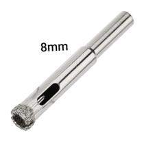 Broca serra copo diamantada 8mm furar azulejo porcelanato vidro Broca serra copo diamantada 8mm furar azulejo porcelanato vidro