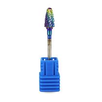 Broca Tungstênio 3/32 M Colorful Bullet ST Corte Médio Unhas