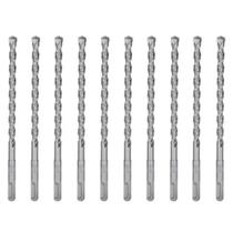 Broca Vídea 8 X160mm Encaixe Sds Plus (10 Peças) Broca Vídea 8 X160mm Encaixe Sds Plus (10 Peças)