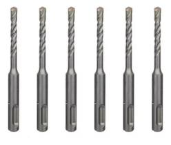 Broca Vídea 8 X160mm Encaixe Sds Plus (6 Peças) Broca Vídea 8 X160mm Encaixe Sds Plus (6 Peças)