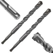 Broca Vídea Fura Parede Concreto 10Mm X 160Mm Sds Plus 02 Un