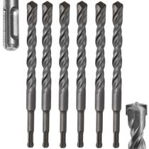 Broca Vídea Fura Parede Concreto 6Mm X 160Mm Sds Plus 06 Un Broca Vídea Fura Parede Concreto 6Mm X 160Mm Sds Plus 06 Un
