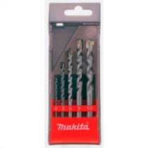 Broca Videa Makita 4,5,6,8,10Mm 5 Pecas D-03894