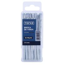 Broca Videa Torkz TRC0030, 6 mm - 10 Peças