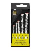 Broca Videa/Widia Para Piso, Parede Jogo Com 5 Peças