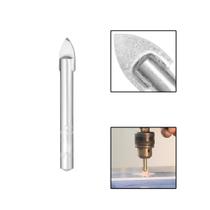 Broca Vidro Cerâmica Ponta Metal Duro 10x80mm Broca Vidro Cerâmica Ponta Metal Duro 10x80mm