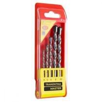 Broca Widea Jogo Tramontina Master 04 A 10Mm Com 5 Pecas - 43142/505 Broca Widea Jogo Tramontina Master 04 A 10Mm Com 5 Pecas - 43142/505