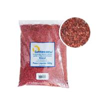 Brocal Metalizado Brilho Vermelho Artesanato Parede Lantecor 500g Brocal Metalizado Brilho Vermelho Artesanato Parede Lantecor 500g
