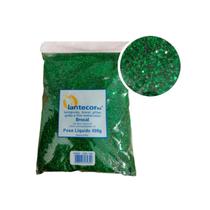 Brocal Metalizado Verde Bandeira Brilho Para Parede Lantecor 500g Brocal Metalizado Verde Bandeira Brilho Para Parede Lantecor 500g