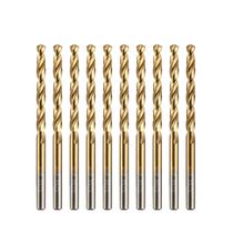 Brocas amoolo Titanium 3/16" (4,76 mm), 10 unidades para madeira, metal