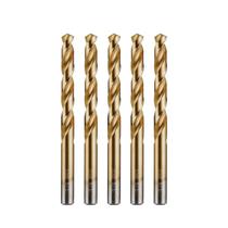 Brocas amoolo Titanium 3/8" (9,26 mm), 5 peças para madeira, metal