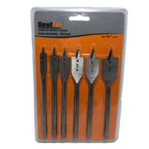 Brocas Chatas Para Madeira 6 Peças Sparta Brocas Chatas Para Madeira 6 Peças Sparta