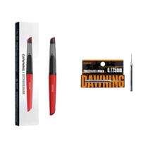 Brocas De 1,5mm Com Cabo De Faca Push DSPIAE Modelo PT-TH Ferramenta De Gravação Para Montagem De