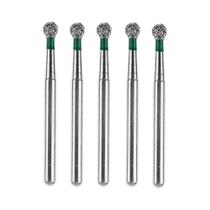 Brocas de Diamante Dentais de Alta Velocidade (5 Peças) - Diâmetro 1,6mm