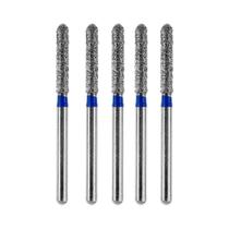 Brocas De Diamante Dentais De Alta Velocidade, 5 Peças Fg Diâmetro 1.6mm Para Peça De Mão, Brocas