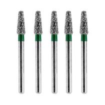 Brocas De Diamante Dentais De Alta Velocidade, 5 Peças Fg Diâmetro 1.6mm Para Peça De Mão, Brocas