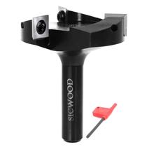 Brocas de roteador de achatamento de placas SICWOOD 1/2 Shank 60 mm de diâmetro de corte