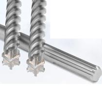 Brocas De Serra Copo SDS-MAX De 18-25mm Com Seis Lâminas Para Martelo Elétrico Para Concreto, Tijolo