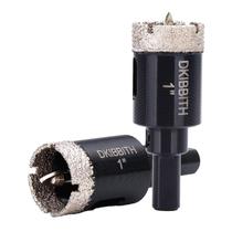 Brocas de serra de diamante DKIBBITH 25 mm para azulejo, granito e vidro Brocas de serra de diamante DKIBBITH 25 mm para azulejo, granito e vidro