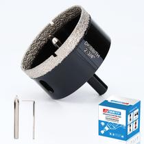 Brocas de serra diamantadas DKIBBITH 70 mm com broca piloto