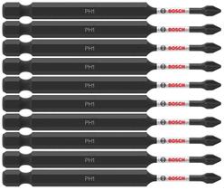 Brocas elétricas para aparafusar BOSCH ITPH135B Phillips 1, pacote com 10