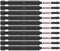 Brocas elétricas para aparafusar BOSCH ITSQ235B, pacote com 10 unidades, Square 2
