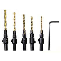 Brocas Escariadoras Kit Com 6 Peças - Brocas Escariadora