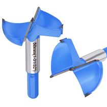 Brocas Forstner DTGN 50mm, pacote com 2 unidades de carboneto de tungstênio azul Brocas Forstner DTGN 50mm, pacote com 2 unidades de carboneto de tungstênio azul