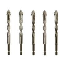 Brocas Hexagonais De Aço Titânio 1/4 Para Vidro, Cerâmica, Concreto E Tijolo - Ferramenta De Brocas Hexagonais De Aço Titânio 1/4 Para Vidro, Cerâmica, Concreto E Tijolo - Ferramenta De